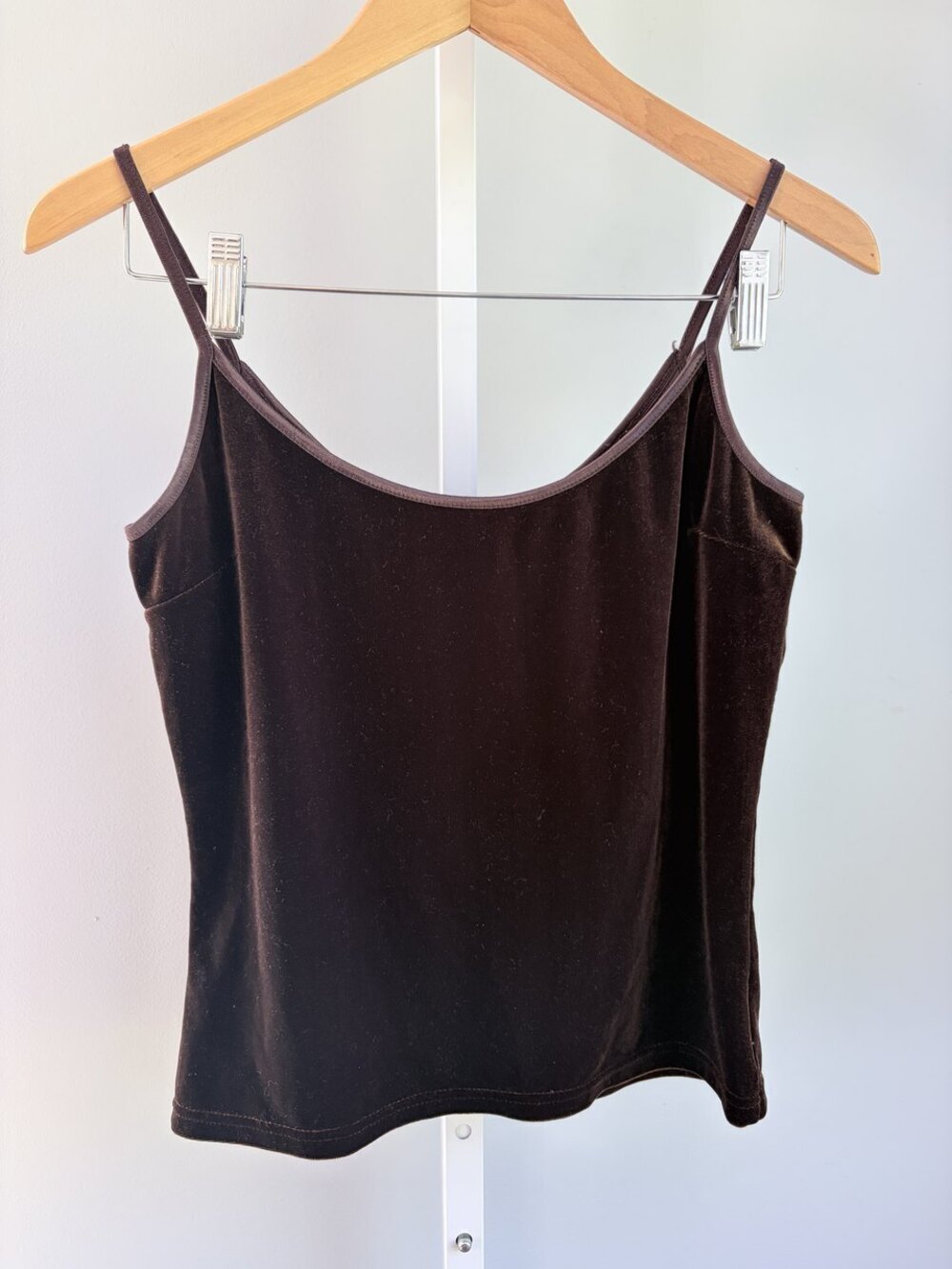 Express Velvet Camisole Brown Size M